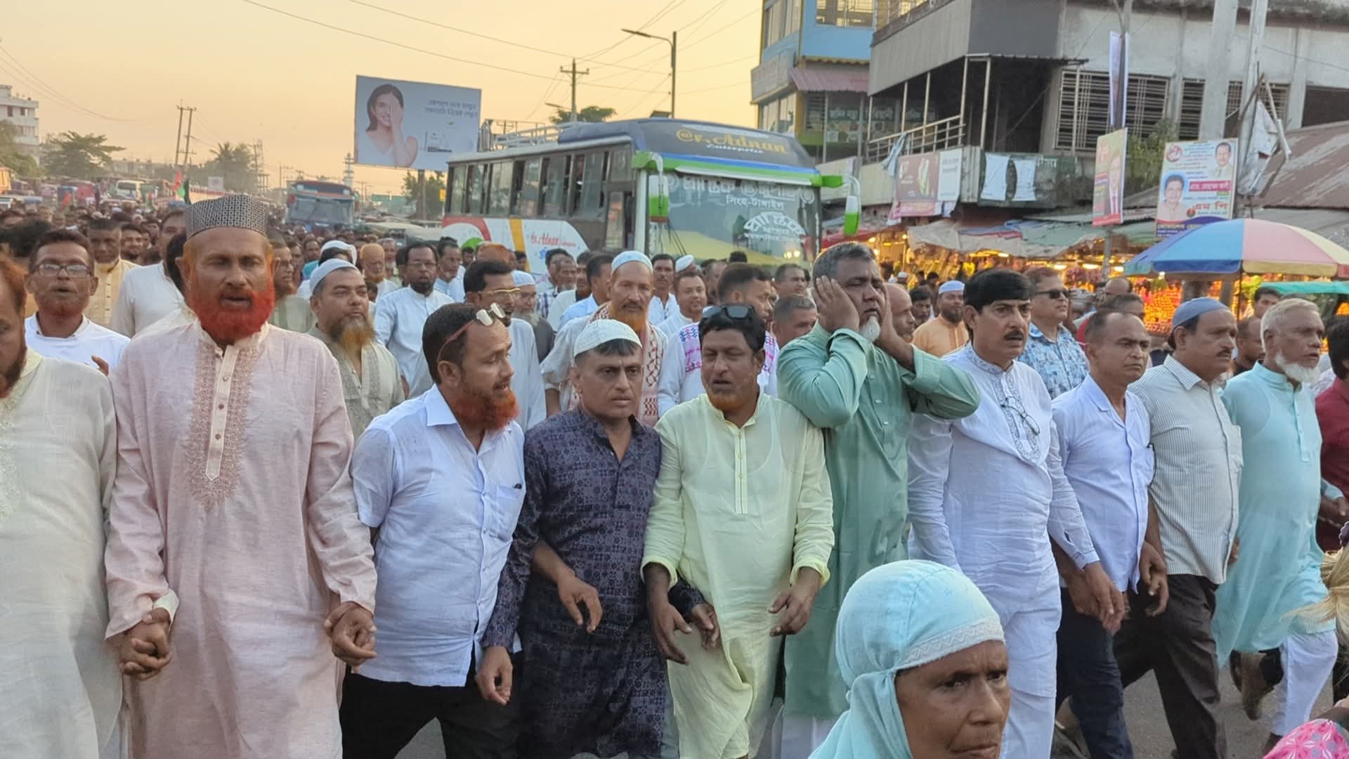 মধুপুরে বিএনপির মনোনয়ন প্রত্যাশী অ্যাডভোকেট মোহাম্মদ আলীর গণমিছিল অনুষ্ঠিত 